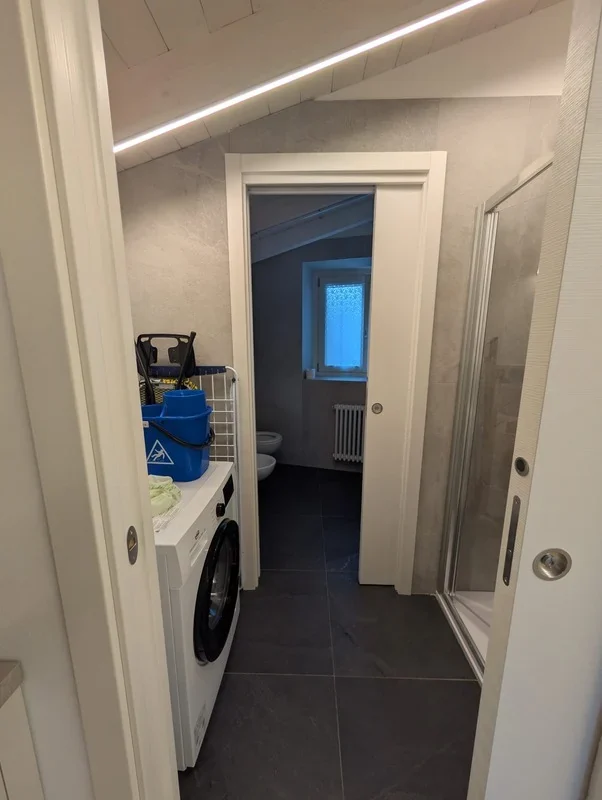 Magnolia bathroom and laundry area