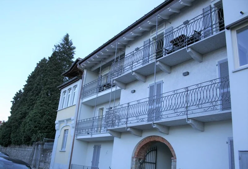 Exterior of the Via San Fermo accommodation building