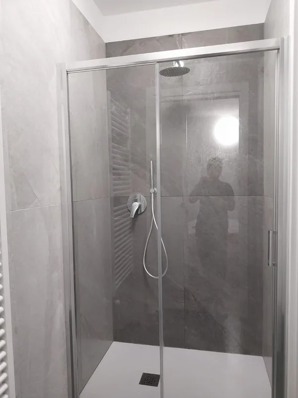 Mimosa walk-in shower