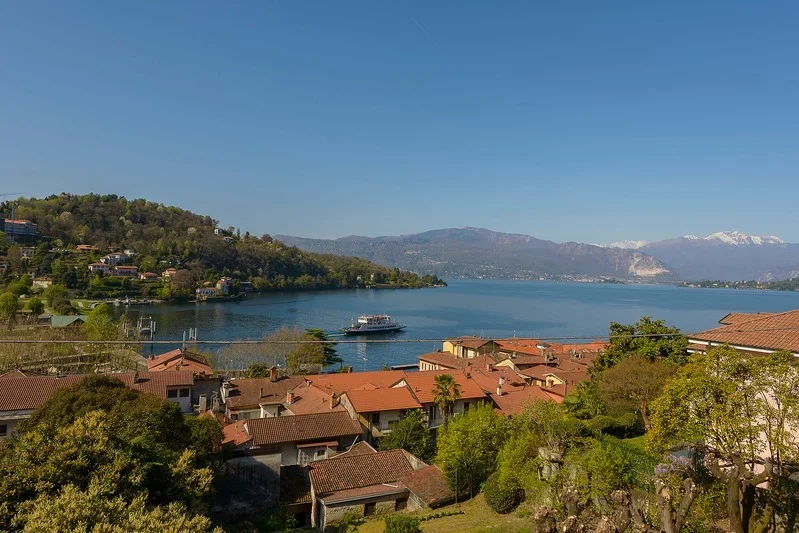 Lake Maggiore view from Passiflora